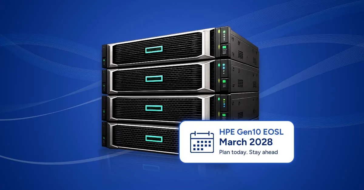 A Guide to Extend HPE Server Lifespan Before Gen10 EOSL March 2028