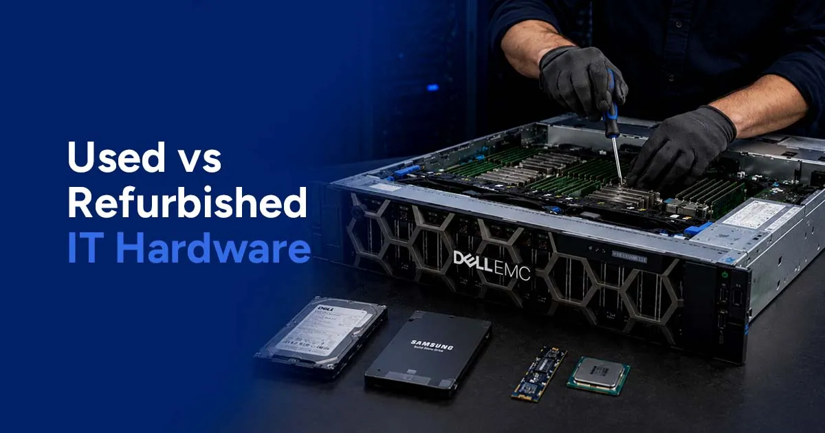 Difference between Used and Refurbished IT Hardware: A Complete Buyer's Guide