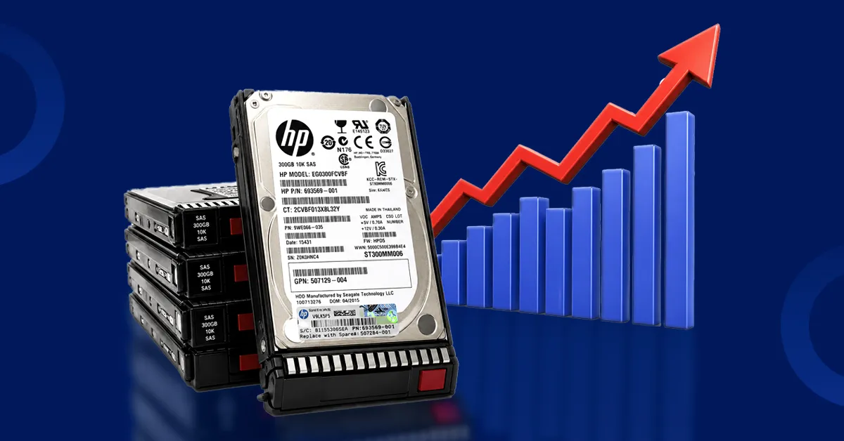 Why HP Server Hard Drive Prices Are Surging & How Refurbished HDD Stock Helps Enterprises Manage Costs