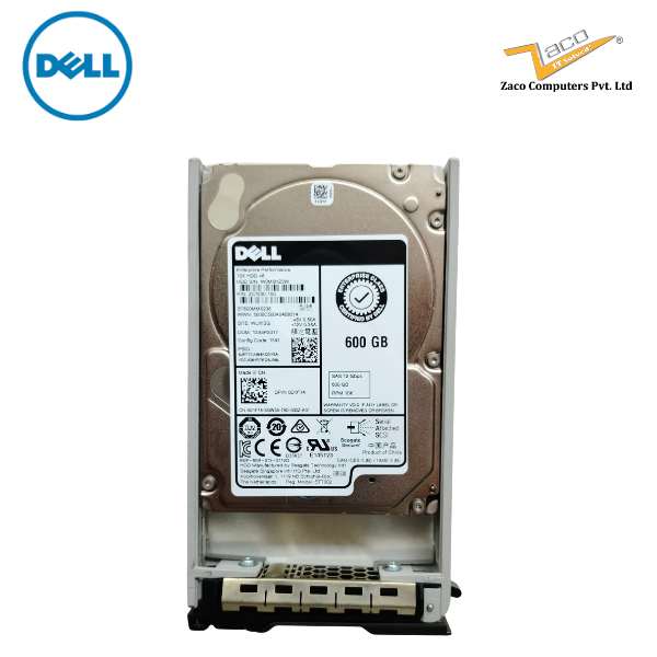 D1F14 Dell 600GB 10K 12G 512n 2.5-inch SFF SAS Hard Drive