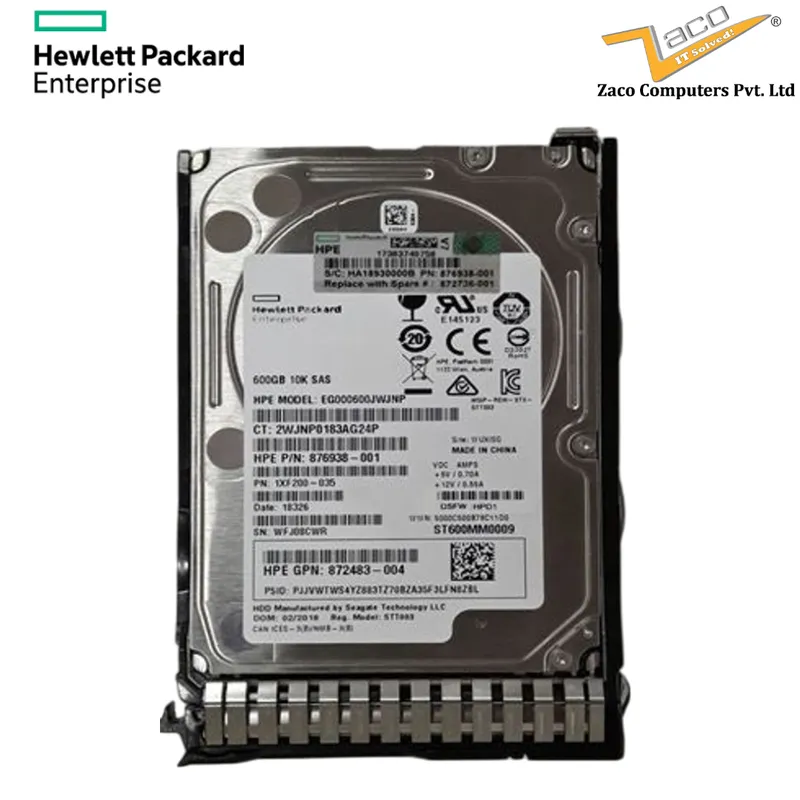 HP 600GB SAS 10K HARD DISK 2.5" 872477-B21