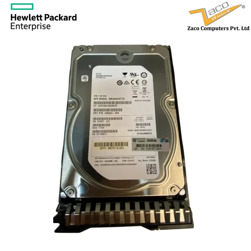 HP 4TB SAS 7.2K HARD DISK 3.5" 869726-001