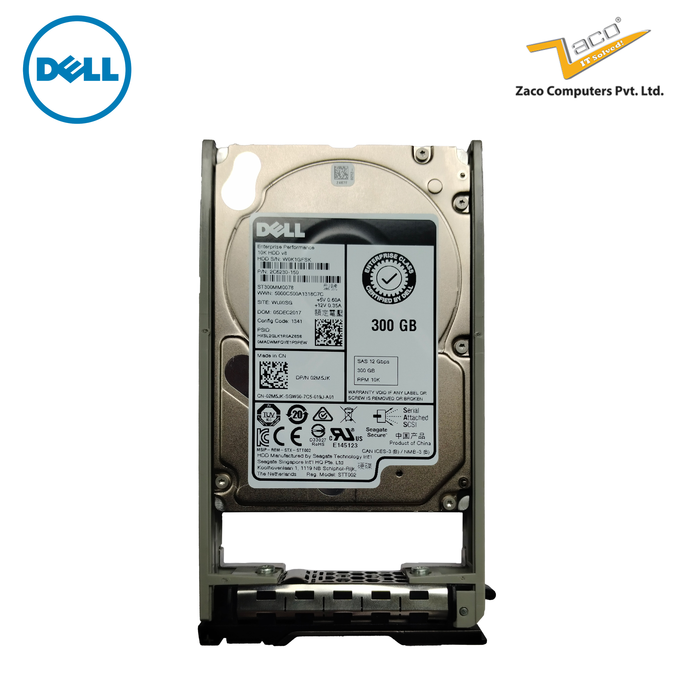 ST300MM0078 Dell 300GB 2.5-inch SFF SAS Hard Drive