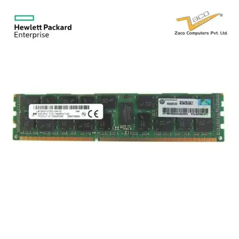 HPE 8GB DDR4 UDIMM 2133MHZ REGISTERED MEMORY " 823170-001, 819880-B21, 803660-091