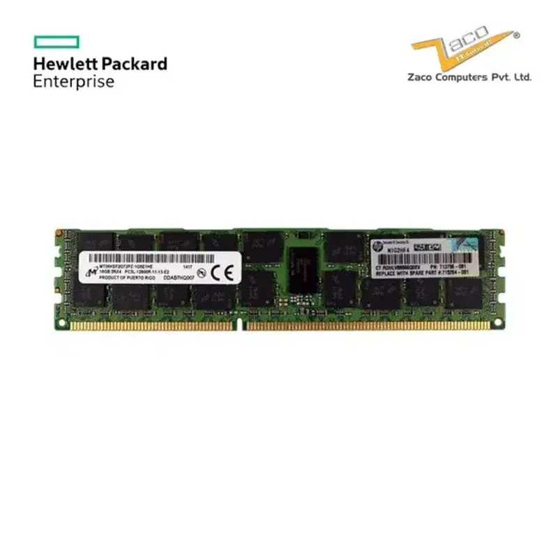 HPE 16GB DDR4 RDIMM 2400MHZ REGISTERED MEMORY " 819411-001, 805349-B21, 819411-001-ES