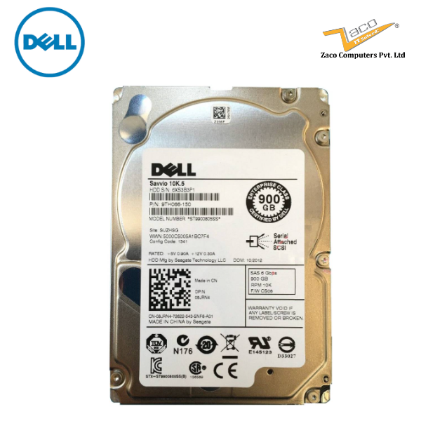 4X1DR Dell 900GB 2.5-inch SFF SAS 6G 10K RPM Hard Drive