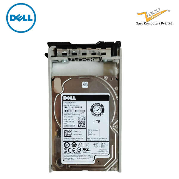 1VE230-150 Dell 1TB 2.5-inch SFF SAS 12G 7.2K Hard Drive