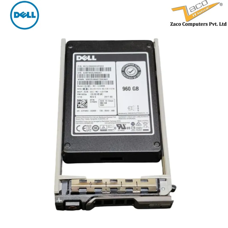 DELL MZ-ILS960B 960GB 2.5" SAS HDD With Caddy