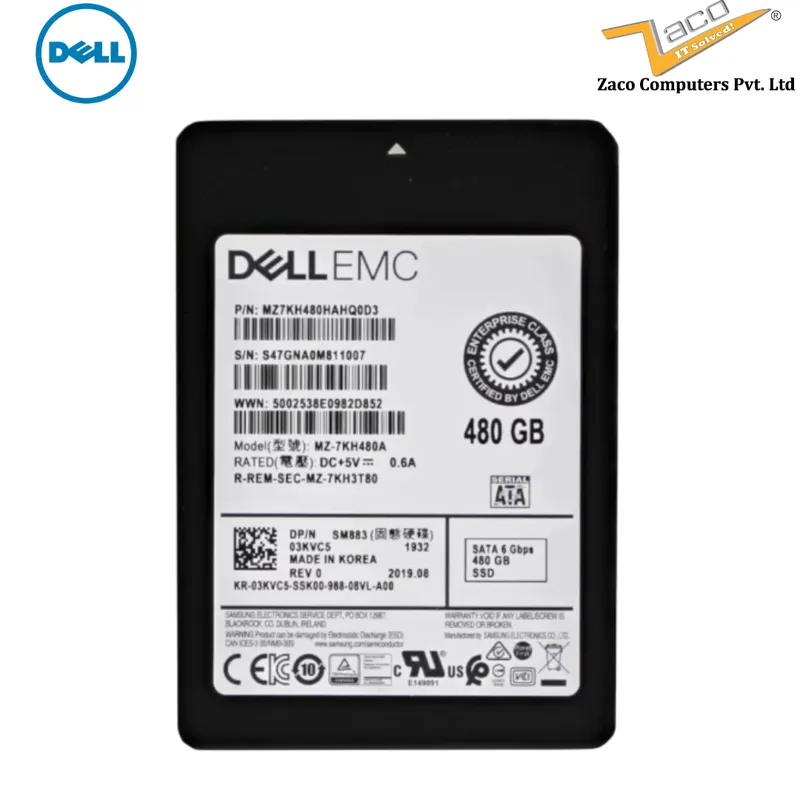 DELL 480GB SATA SSD 2.5"  3KVC5