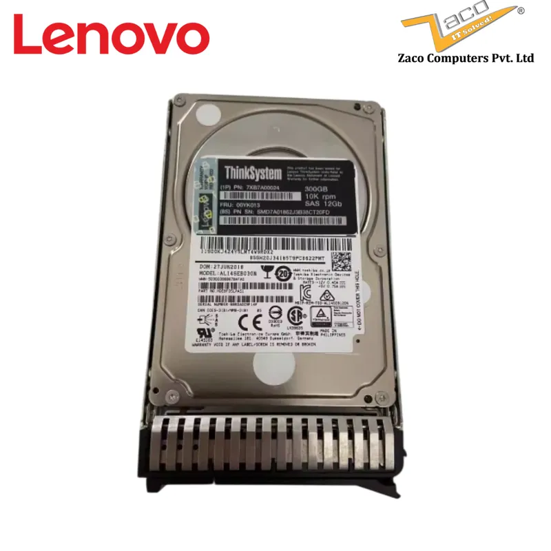 LENOVO 300 GB SAS 10K HARD DISK 2.5" 00YK013