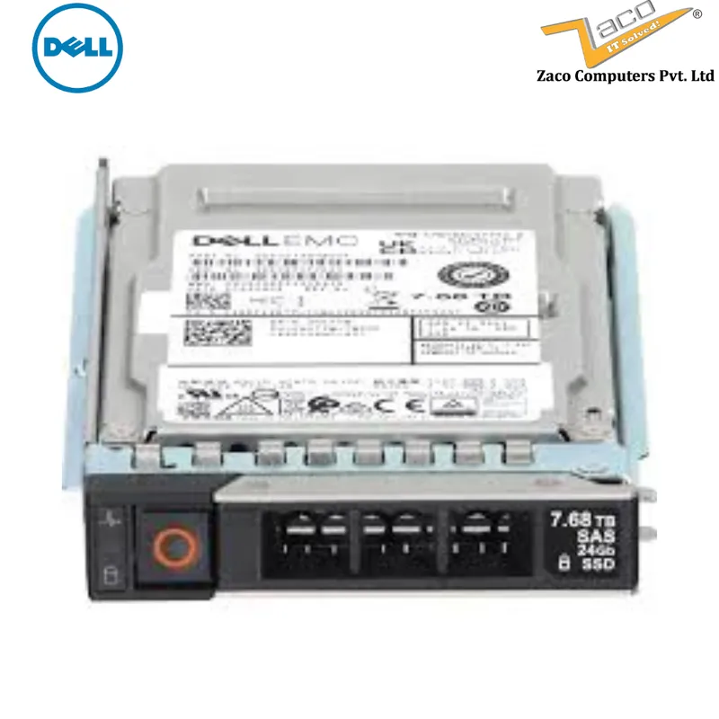 DELL 7.68TB SAS SSD 2.5" HCTYM WITH CADDY