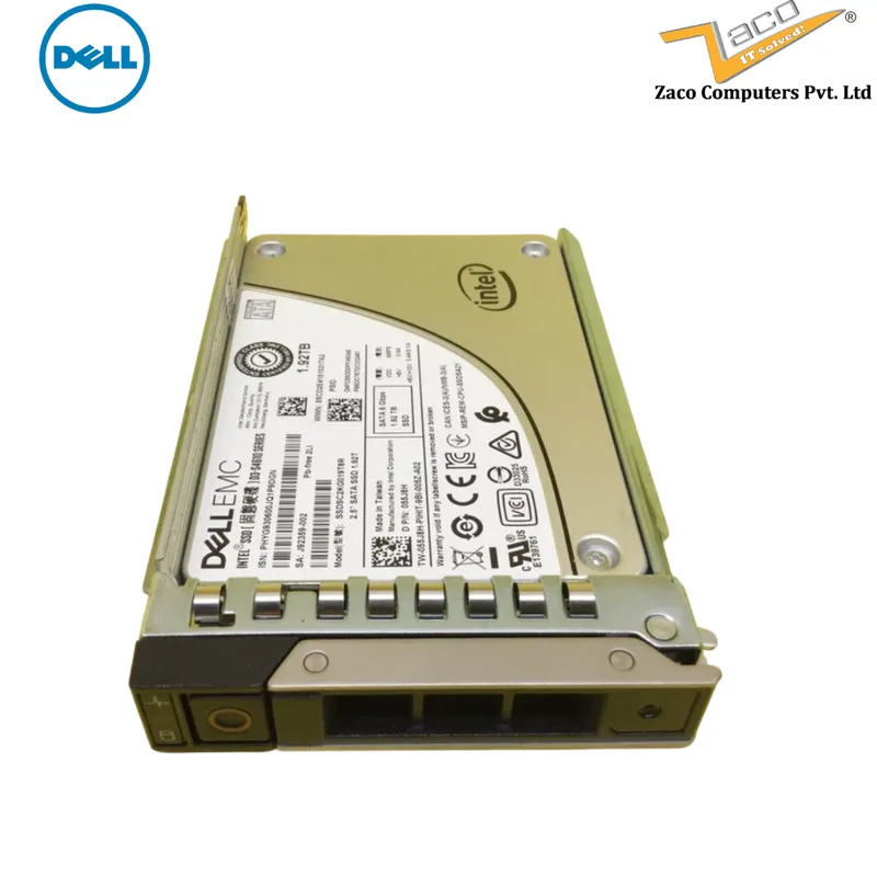DELL 1.92TB SATA SSD 2.5" 055J8H WITH CADDY