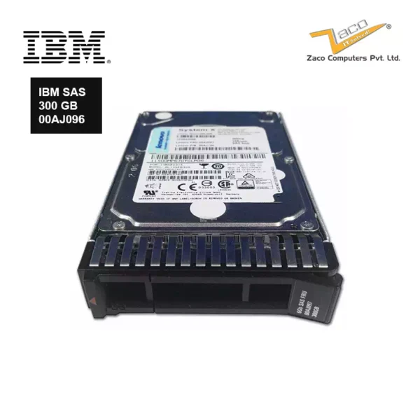 00AJ096 IBM 300GB 10K 6G 2.5 SAS Server Hard Drive