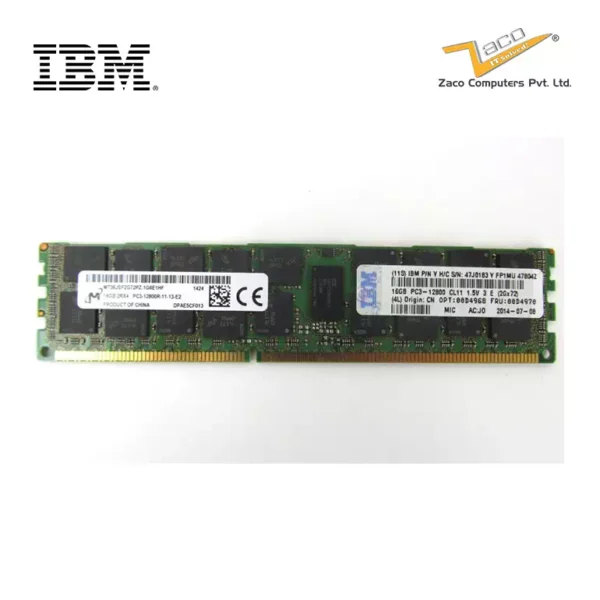 00D4968 IBM 16GB DDR3 Server Memory