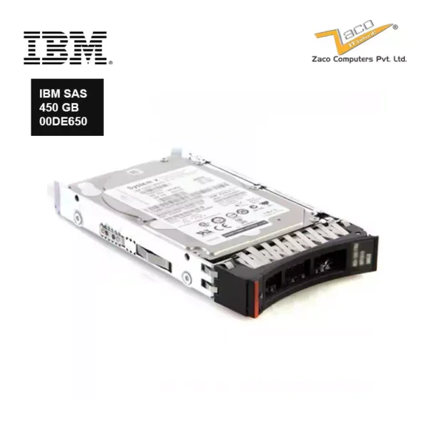 00DE650 IBM 450GB 15K 6G 3.5 SAS Hard Drive