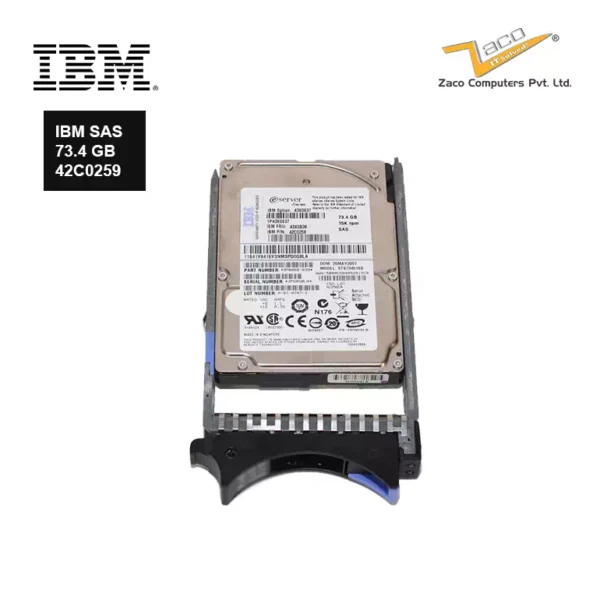 42C0259 IBM 73.4GB 15K 2.5 HS SAS Hard Drive