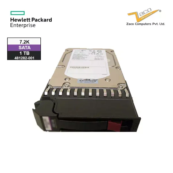 481282-001 HP MSA2 1TB 7.2K 3.5 SATA Hard Drive