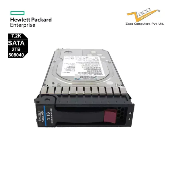 508040-001 HP 2-TB 3G 7.2K 3.5 SATA Hard Drive