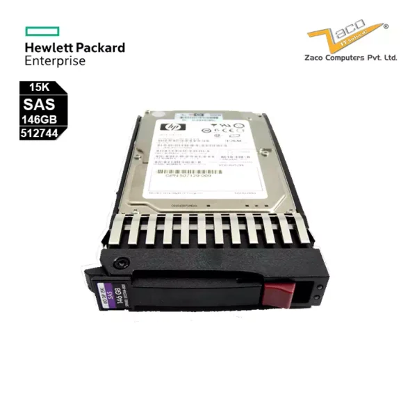 512744-001 HP 146-GB 6G 15K 2.5 DP SAS Hard Drive