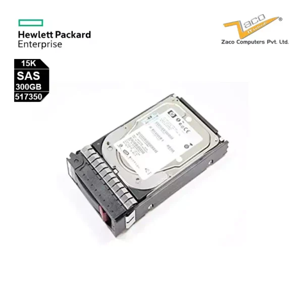 517350-001 HP 300-GB 6G 15K 3.5 DP SAS Hard Drive