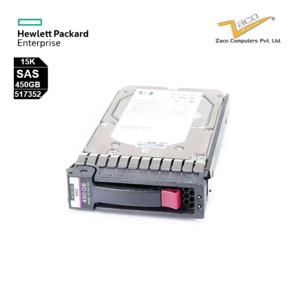 517352-001 HP 450-GB 6G 15K 3.5 DP SAS Hard Drive