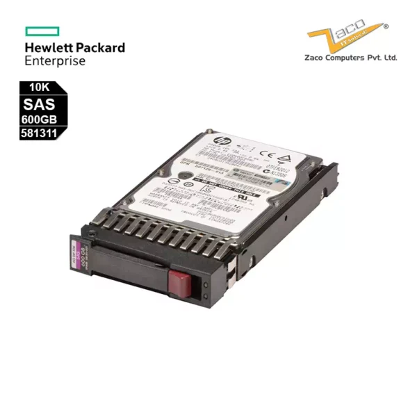 581311-001 HP 600-GB 6G 10K 2.5 DP SAS Hard Drive