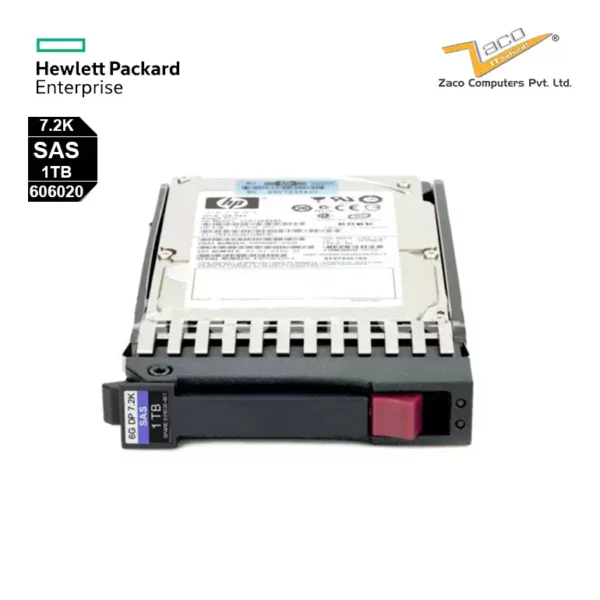 606020-001 HP 1-TB 6G 7.2K 2.5 DP SAS Hard Drive