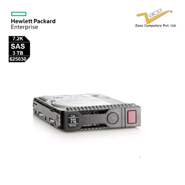 625030-001 HP 3TB 6G 7.2K 3.5 MDL SAS Hard Drive