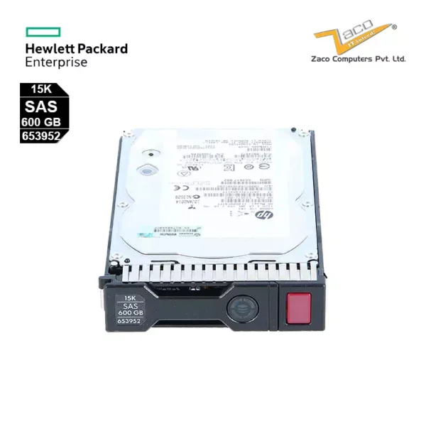 653952-001 HP 600GB 6G 15K 3.5 SAS Hard Drive