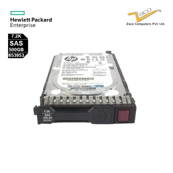 653953-001 HP G8 G9 500-GB 6G 7.2K 2.5 SAS Hard Drive