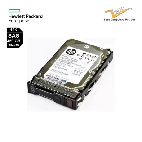 653956-001 HP 450GB 6G 10K 2.5 SAS Hard Drive