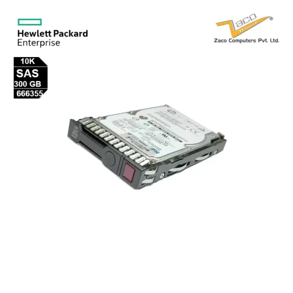 666355-001 HP 300GB 6G 10K 2.5 DP SAS Hard Drive