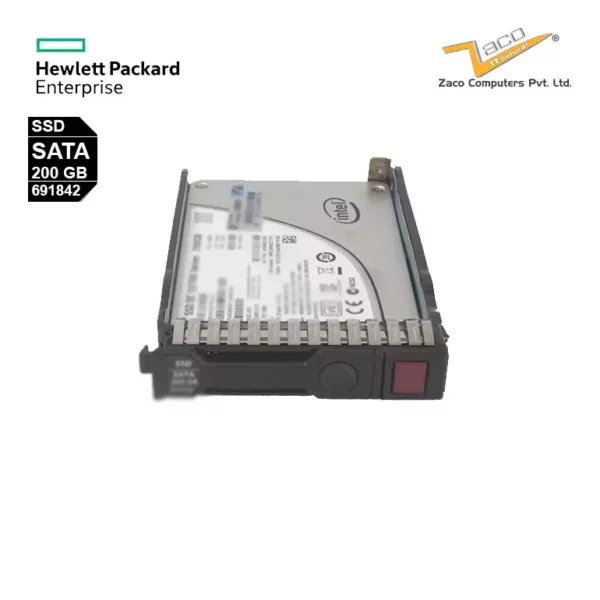 691842-002 HP 200GB 6G 2.5 SATA SSD Hard Drive