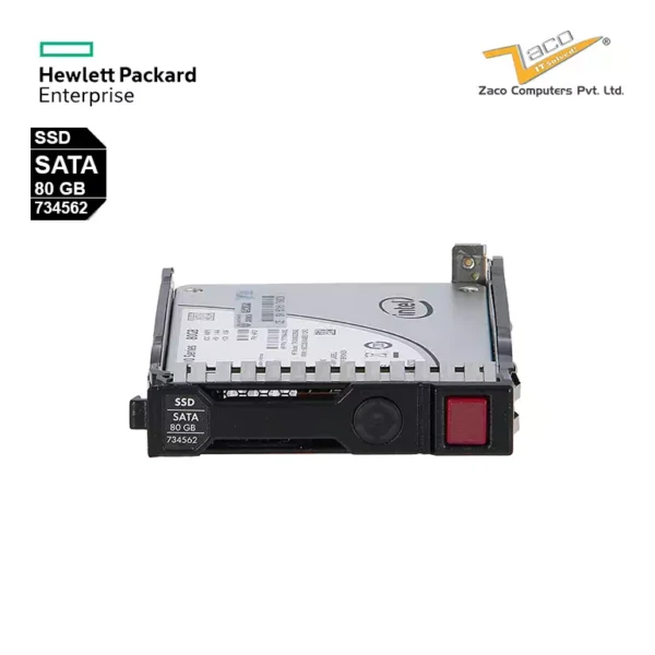 734562-001 HP 80GB 2.5 SATA Hard Drive VE 6G EV SSD Hard Drive