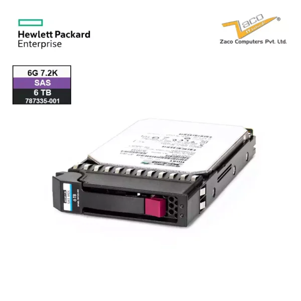 787335-001 HP 6TB 6G 7.2K 3.5 MDL SAS Hard Drive