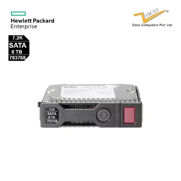 793768-001 HP 8TB 6G 7.2K 3.5 SATA Hard Drive 512e