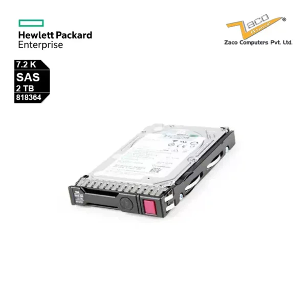 818364-001 HP 2TB 12G 7.2K 3.5 SAS Hard Disk