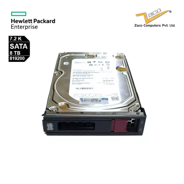 819200-001 HP 8TB 6G 7.2K 3.5 SATA LPc 512e Hard Disk