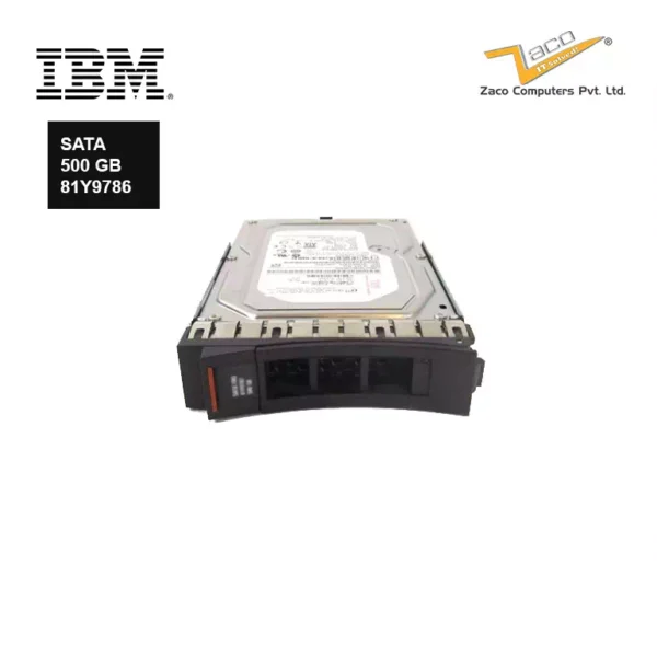 81Y9786 IBM 500GB 7.2K 6G 3.5 SATA Hard Drive