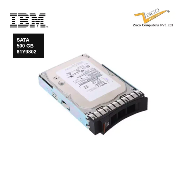 81Y9802 IBM 500GB 7.2K 3.5 SATA Hard Drive