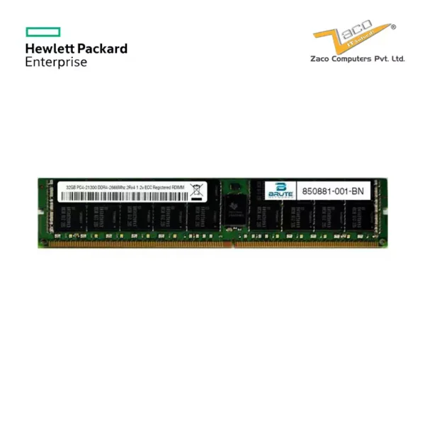 850881-001 HP 32GB DDR4 Server Memory