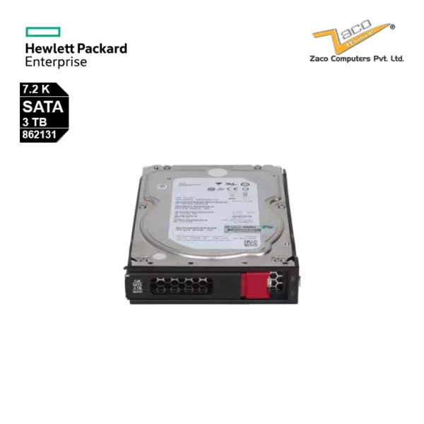 862131-001 HP 3TB 6G 7.2K 3.5 SATA LPc Hard Disk