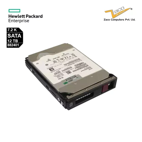 882401-001 HP 12TB 6G 7.2K 3.5 SATA LPc Hard Disk